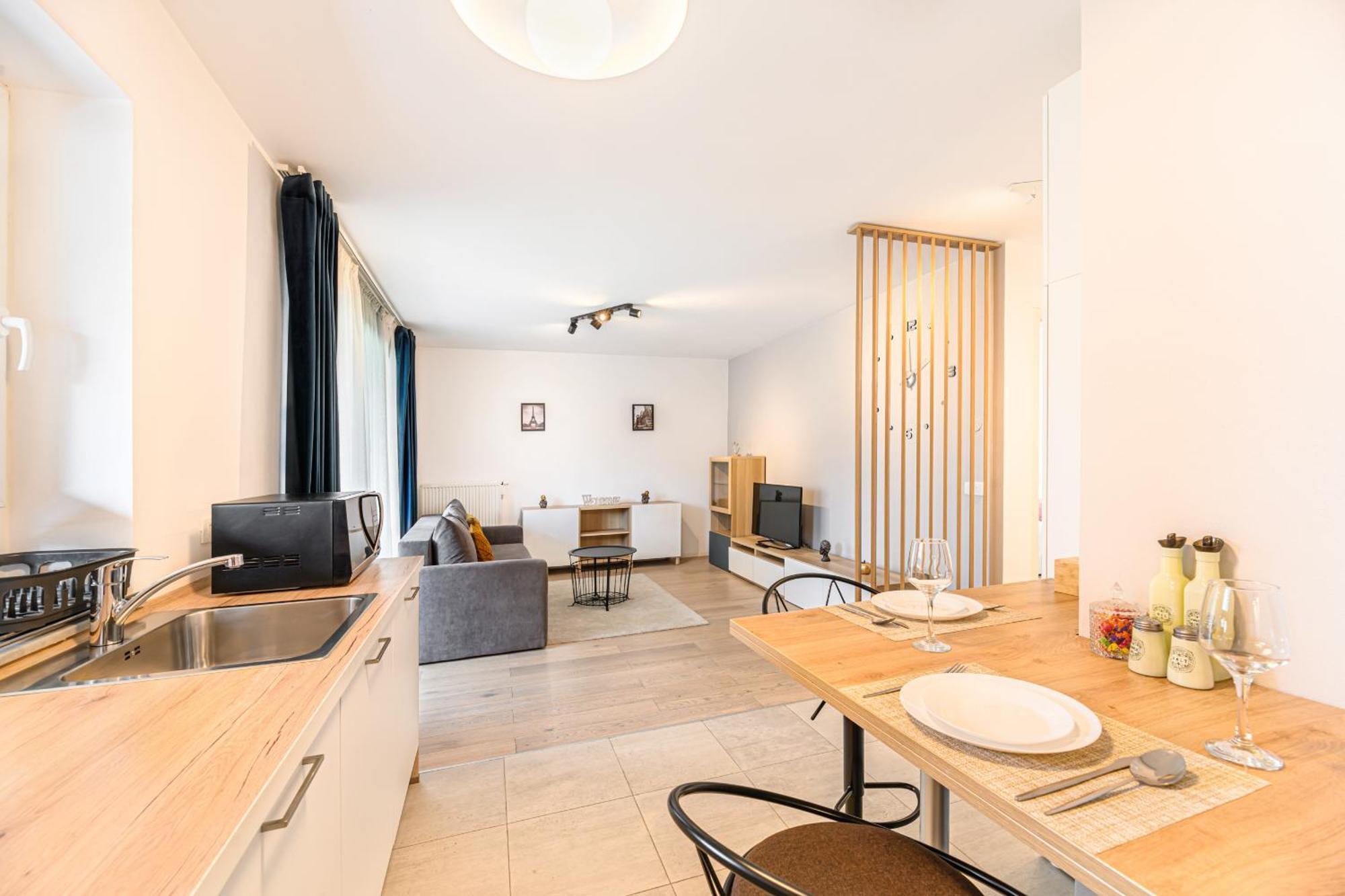 Jad - Luxury 3 Rooms & 2 Rooms Apartments In Kasper, Near Coresi Mall Brasov Luaran gambar